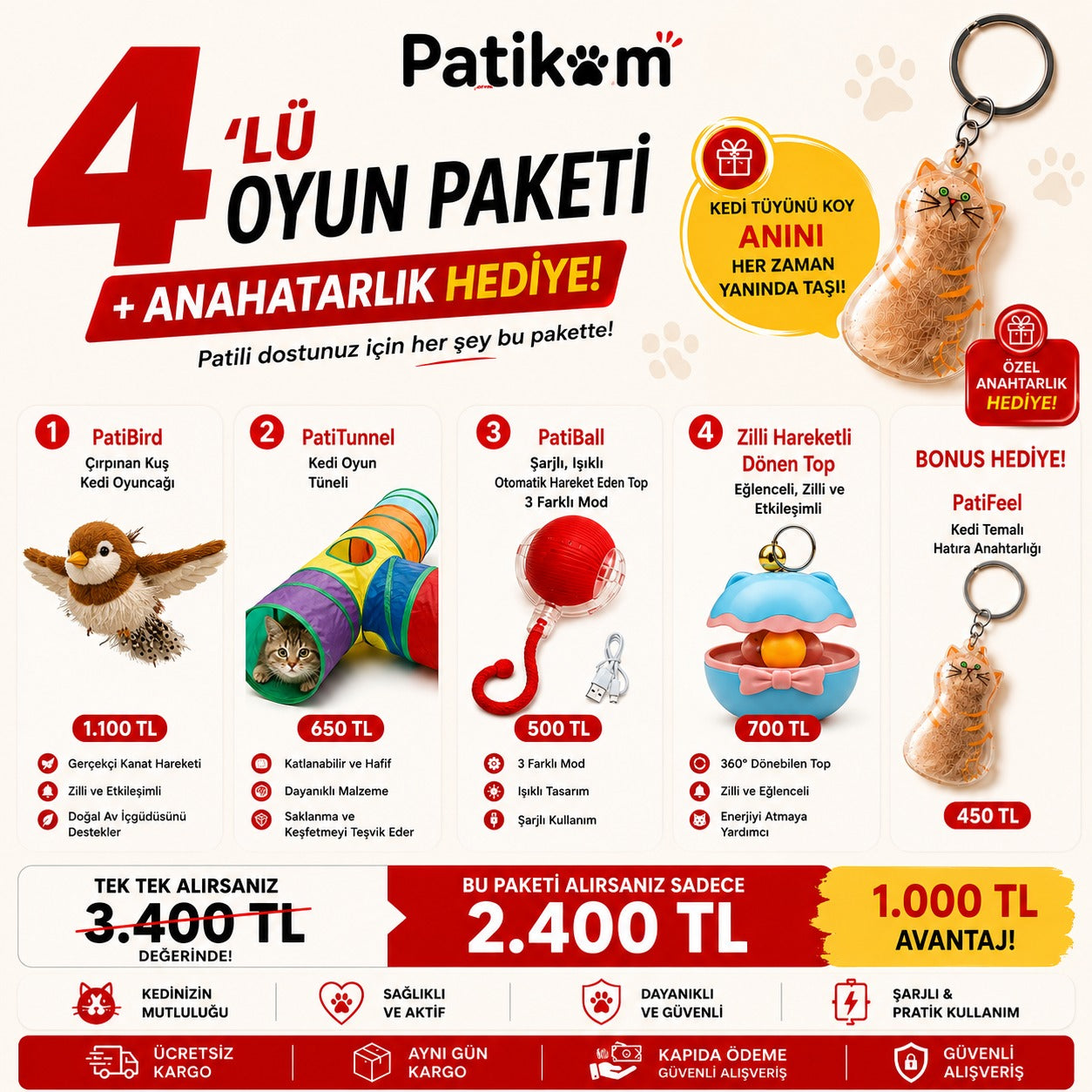 Kedi Oyun Paketi