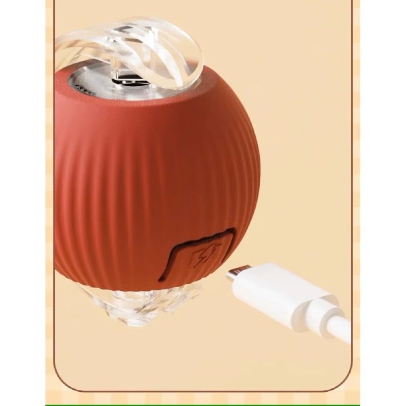PatiBall -Şarjlı Işıklı Otomatik Hareket Eden Top - 3 Farklı Mod Seçeneği