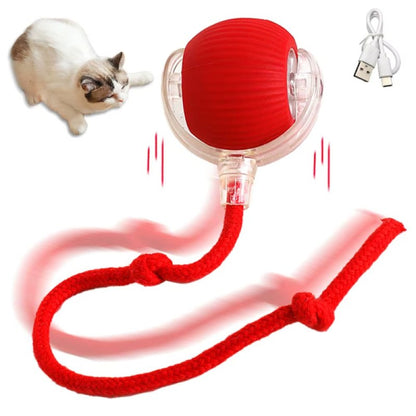 PatiBall -Şarjlı Işıklı Otomatik Hareket Eden Top - 3 Farklı Mod Seçeneği