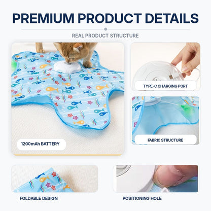 Otomatik Kedi Oyun Matı - PatiMat