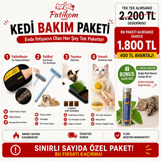 Kedi Bakım Paketi