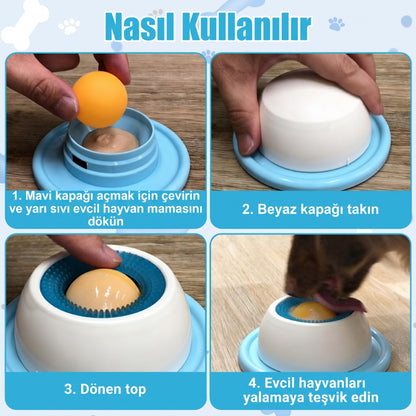 PatiRoll - Lezzetli Ödül Maması Yalama Oyuncağı